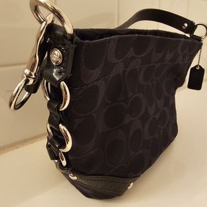 Black coach bag